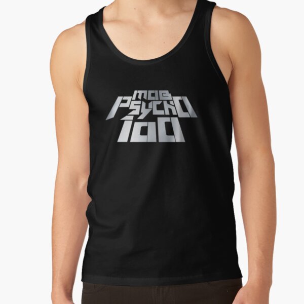 MOB PSYCHO 100 (SILVER) Tank Top RB1710 product Offical Mob Psycho 100 Merch