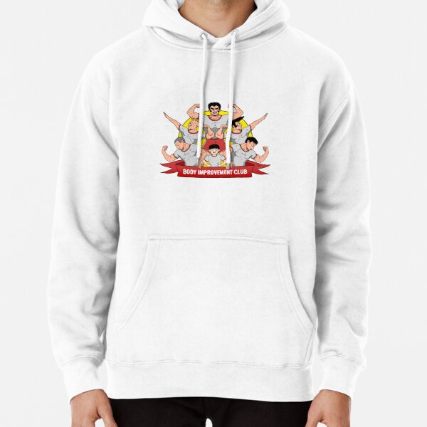 Body Improvement Club! Pullover Hoodie RB1710 product Offical Mob Psycho 100 Merch