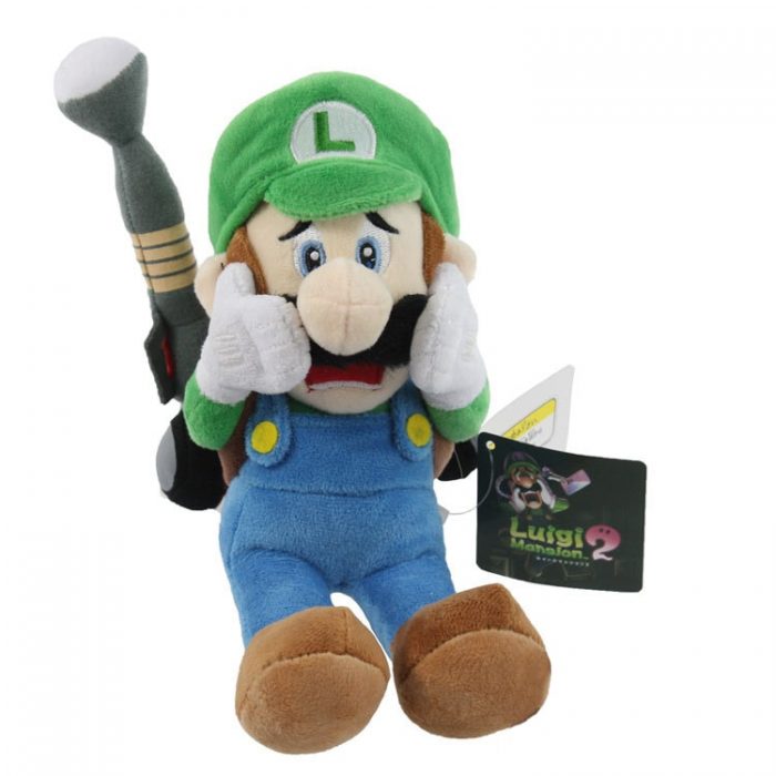 Super Mario Luigi s Mansion Luigi Stuffed Plush Toy Doll Gift - Mario Plush