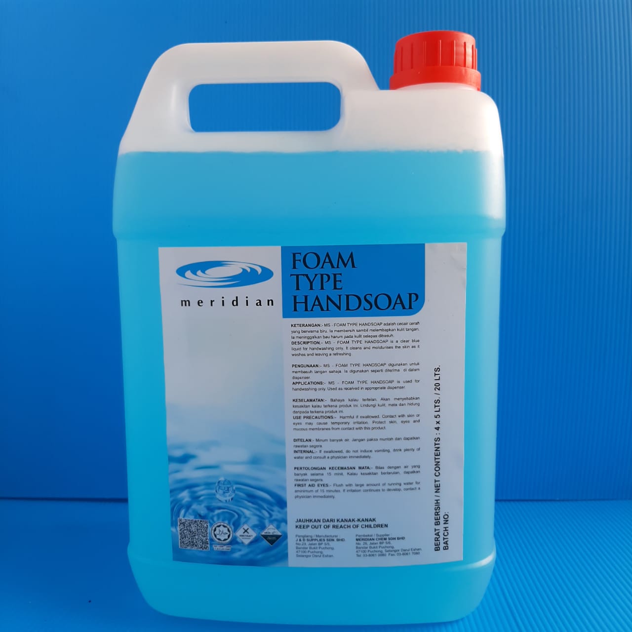 Foam Soap Meridian Chemie