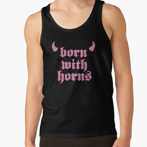 Machine Gun Kelly - MGK - Born with horns Tank Top RB1912 product Offical mgk Merch