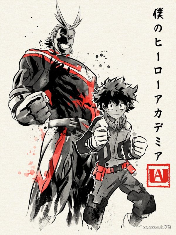 artwork Offical My Hero Academia Merch
