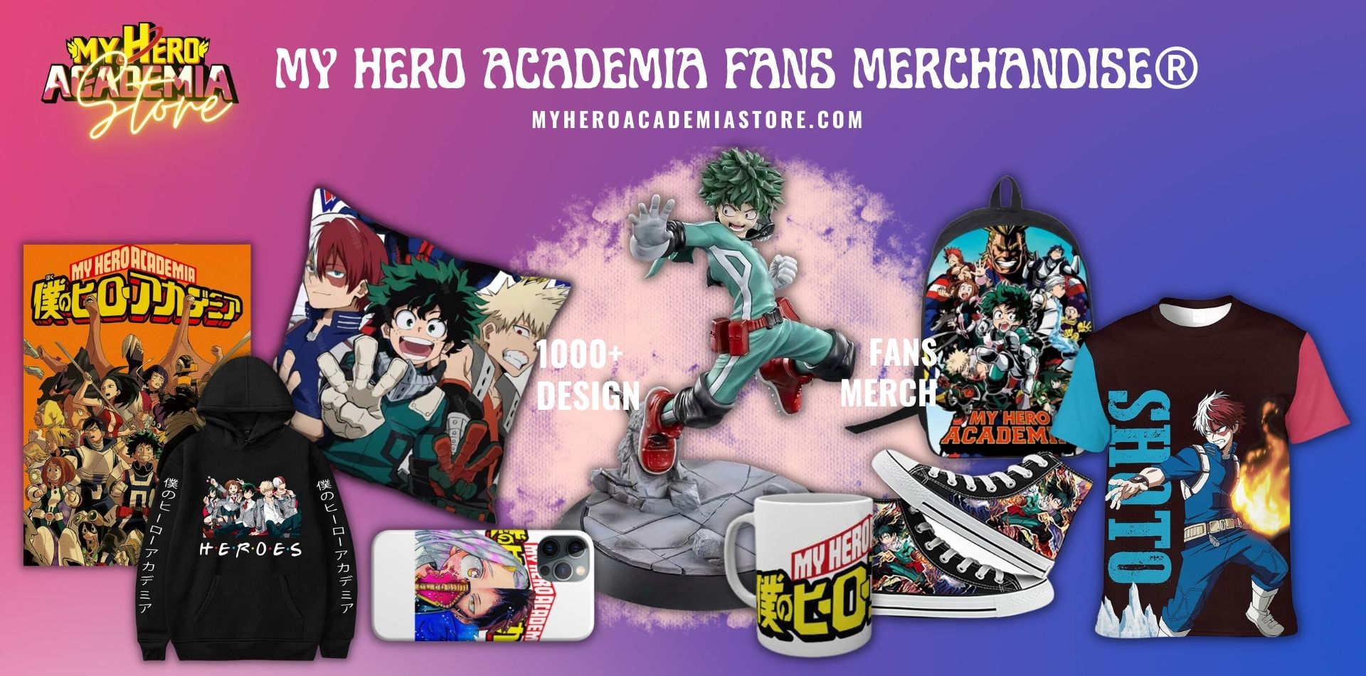 Merchandising: 'My Hero Academia' Exclusives Available - Media