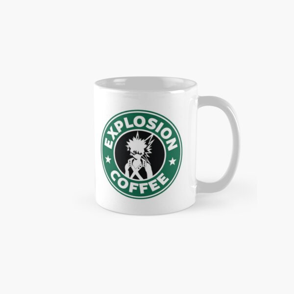 Explosion Coffee (Bakugo) Classic Mug RB2210 product Offical My Hero Academia Merch