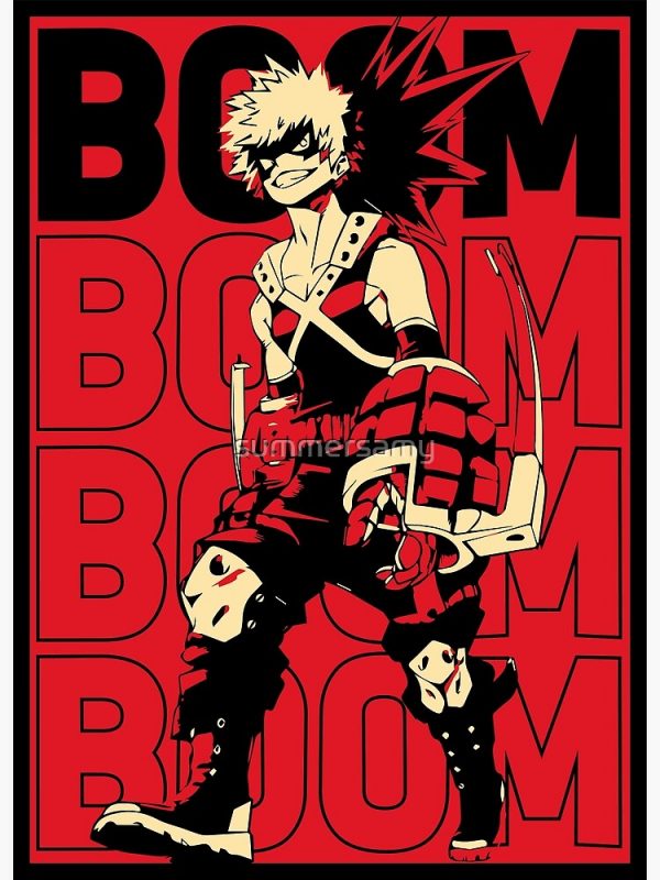 artwork Offical My Hero Academia Merch