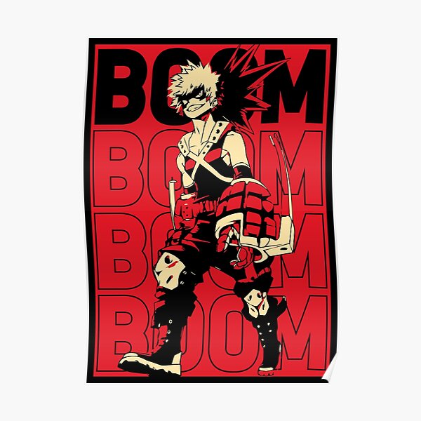 BOOM Poster RB2210 product Offical My Hero Academia Merch