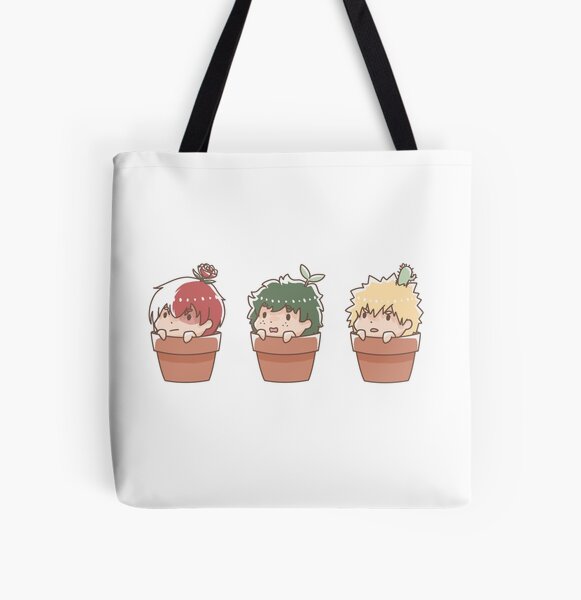 boys will be... plants? All Over Print Tote Bag RB2210 product Offical My Hero Academia Merch