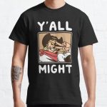 Y'all Might Classic T-Shirt RB2210 product Offical My Hero Academia Merch