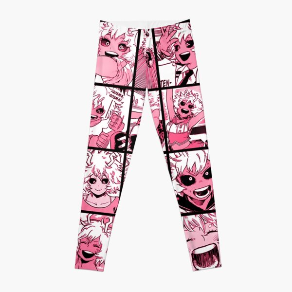 Mina Ashido Collage - color version Leggings RB2210 product Offical My Hero Academia Merch