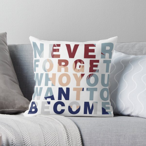 Shouto Todoroki Quote Throw Pillow RB2210 product Offical My Hero Academia Merch