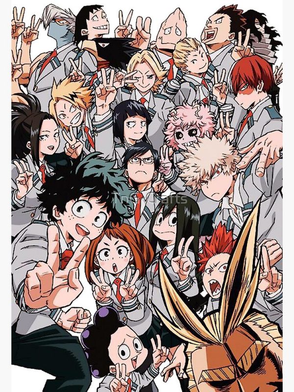 artwork Offical My Hero Academia Merch