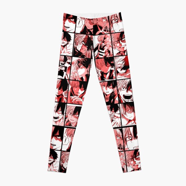 Todoroki shoto collage Leggings RB2210 product Offical My Hero Academia Merch