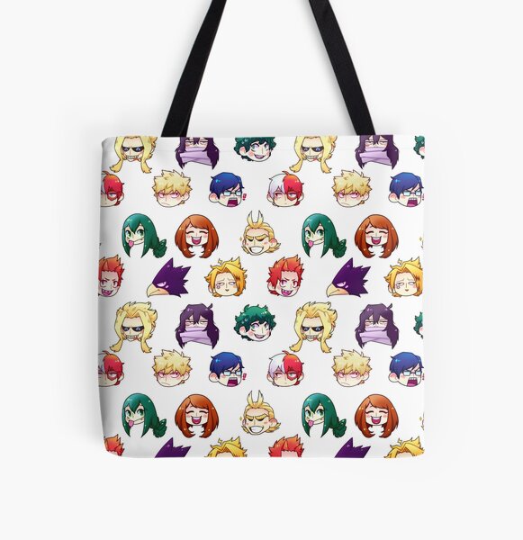 BNHA Pattern All Over Print Tote Bag RB2210 product Offical My Hero Academia Merch