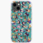 Plus Ultra Pattern iPhone Soft Case RB2210 product Offical My Hero Academia Merch