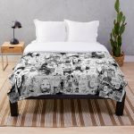 My Hero Academia Collage Throw Blanket RB2210 product Offical My Hero Academia Merch