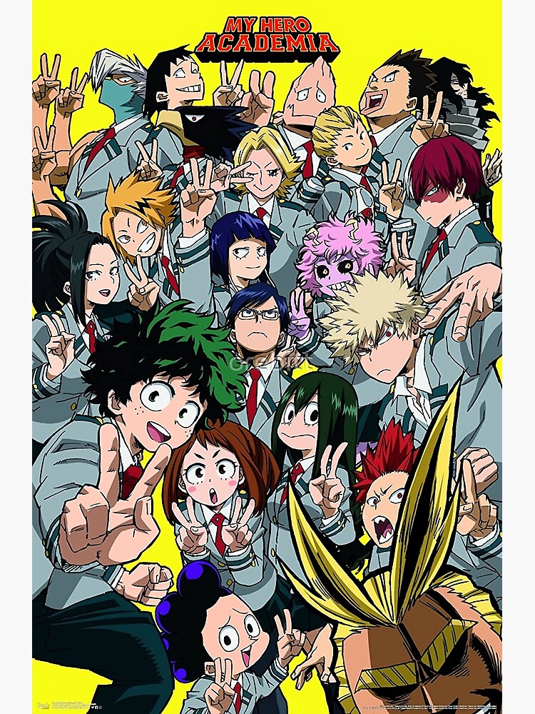 My Hero Academia Posters - My Hero Academia Poster / Boku no Hero ...