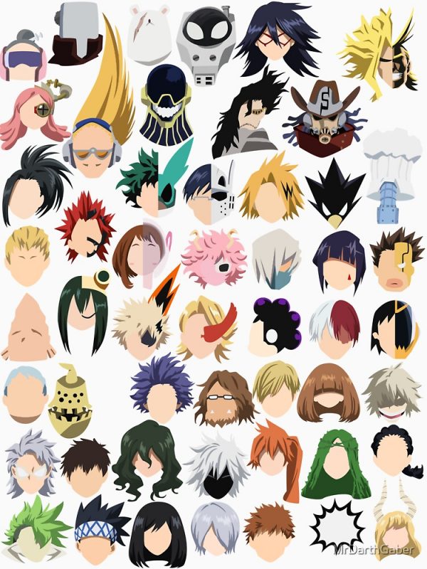artwork Offical My Hero Academia Merch