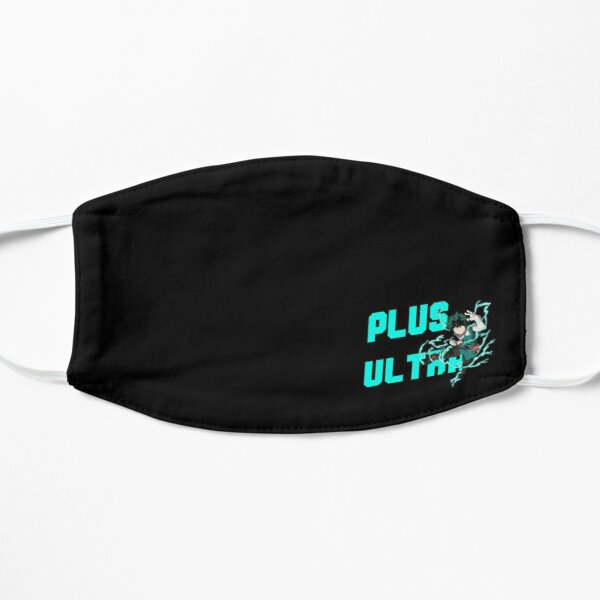 Boku No Hero Academia Deku a.ka. Midoriya Izuku Plus Ultra Flat Mask RB2210 product Offical My Hero Academia Merch