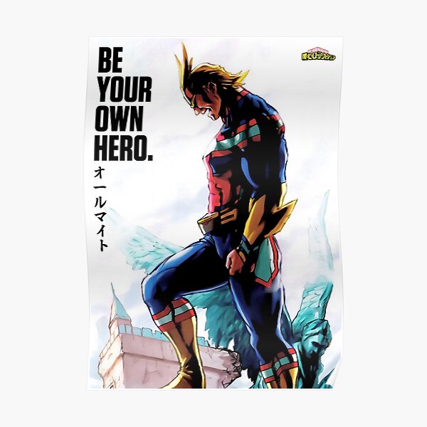 My Hero Academia All Might Poster RB2210 product Offical My Hero Academia Merch