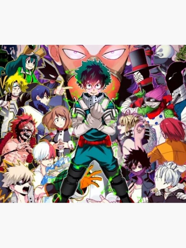 artwork Offical My Hero Academia Merch