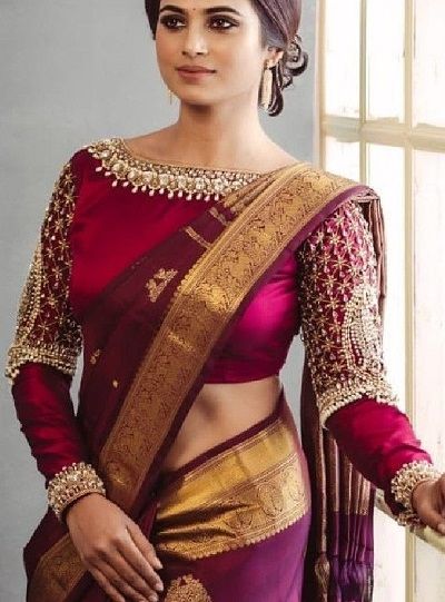 Pattu Saree Blouse Designs from the Top 10 Ideas for this Season