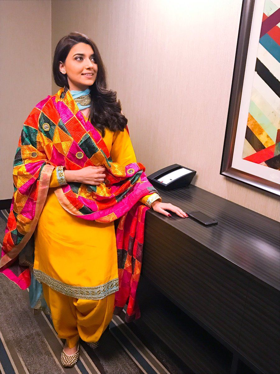 Traditional punjabi outlet phulkari suits