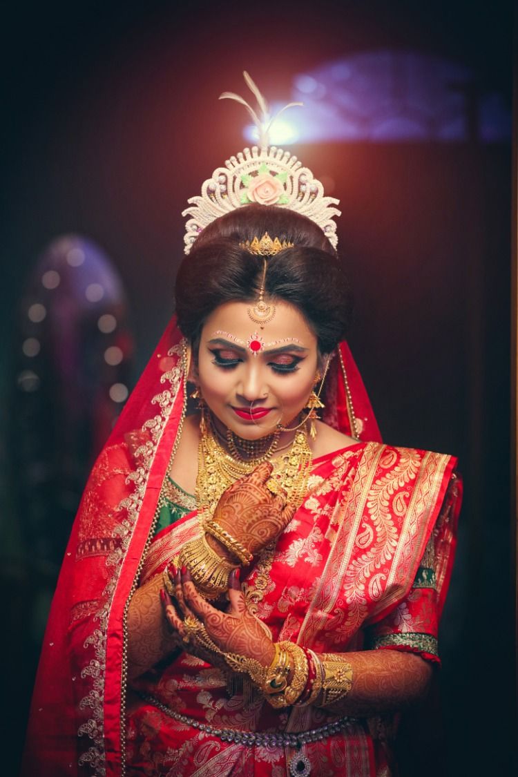 Bengali wedding 2024 mukut online shopping