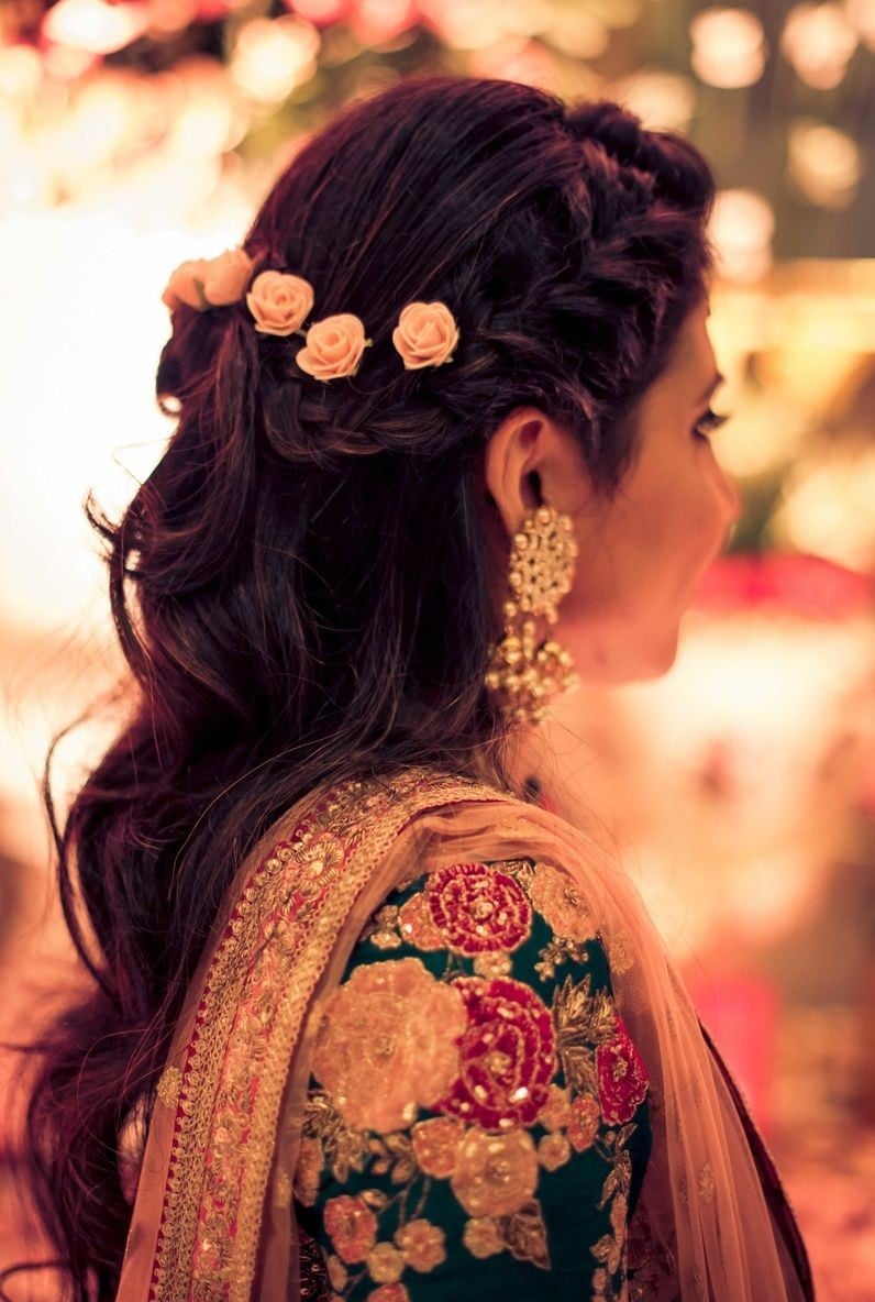 13 Latest Bridal Hairstyle For Mehendi Ceremony-anthinhphatland.vn