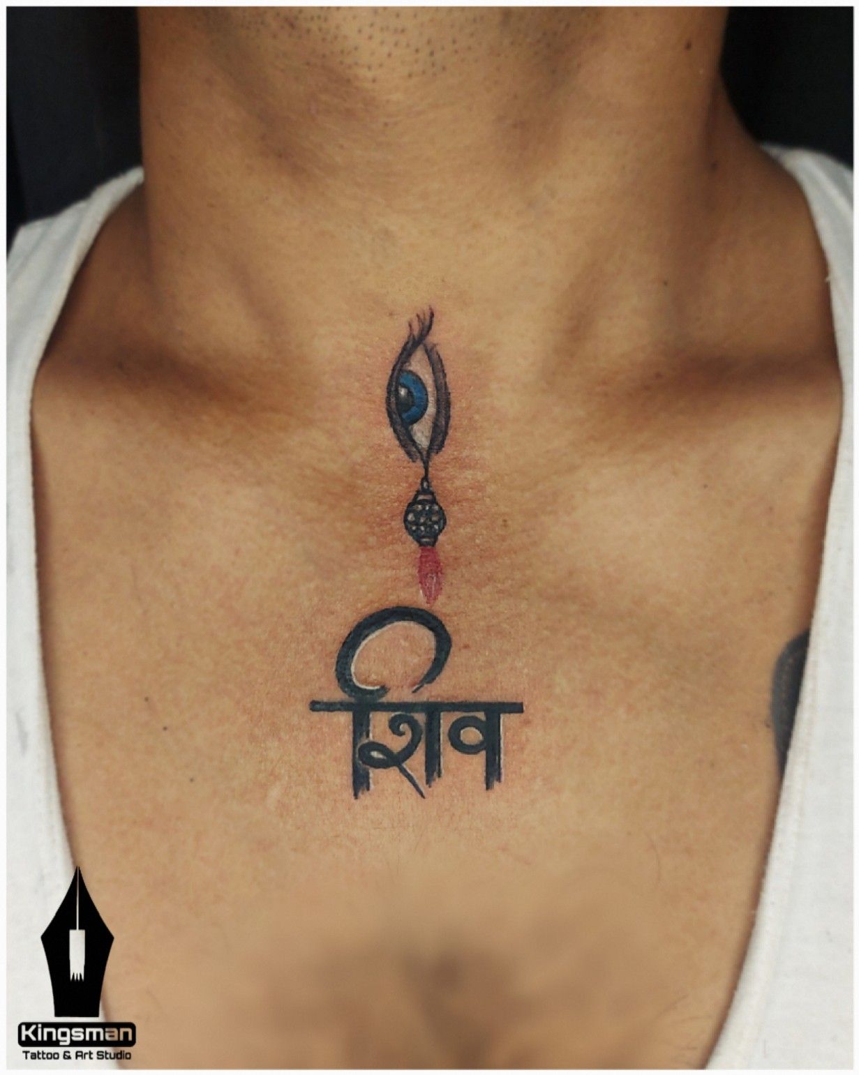 Shiva Tattoo on chest Any queries  Bläck Beard Tattoos  Facebook