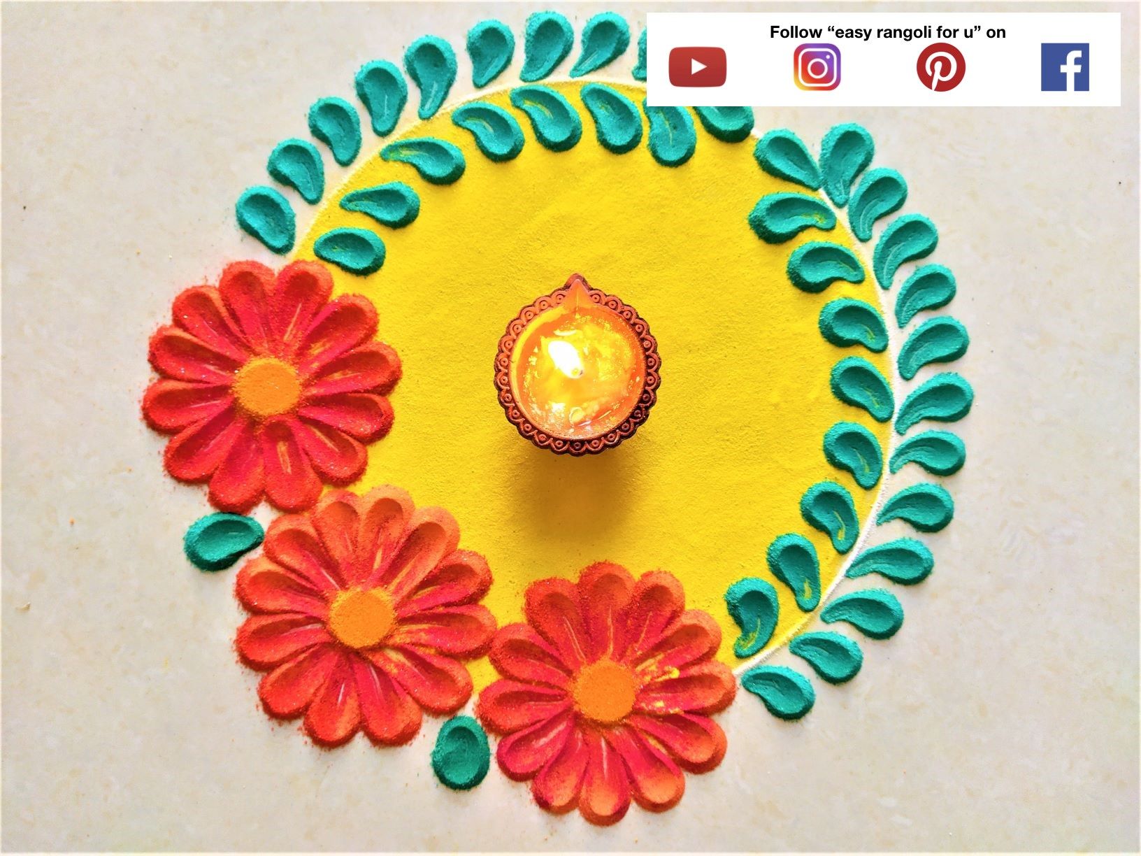 10 Easy And Auspicious Diwali Rangoli Designs For Your Home