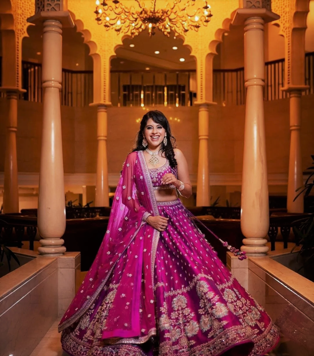 Bridal gown for on sale sangeet