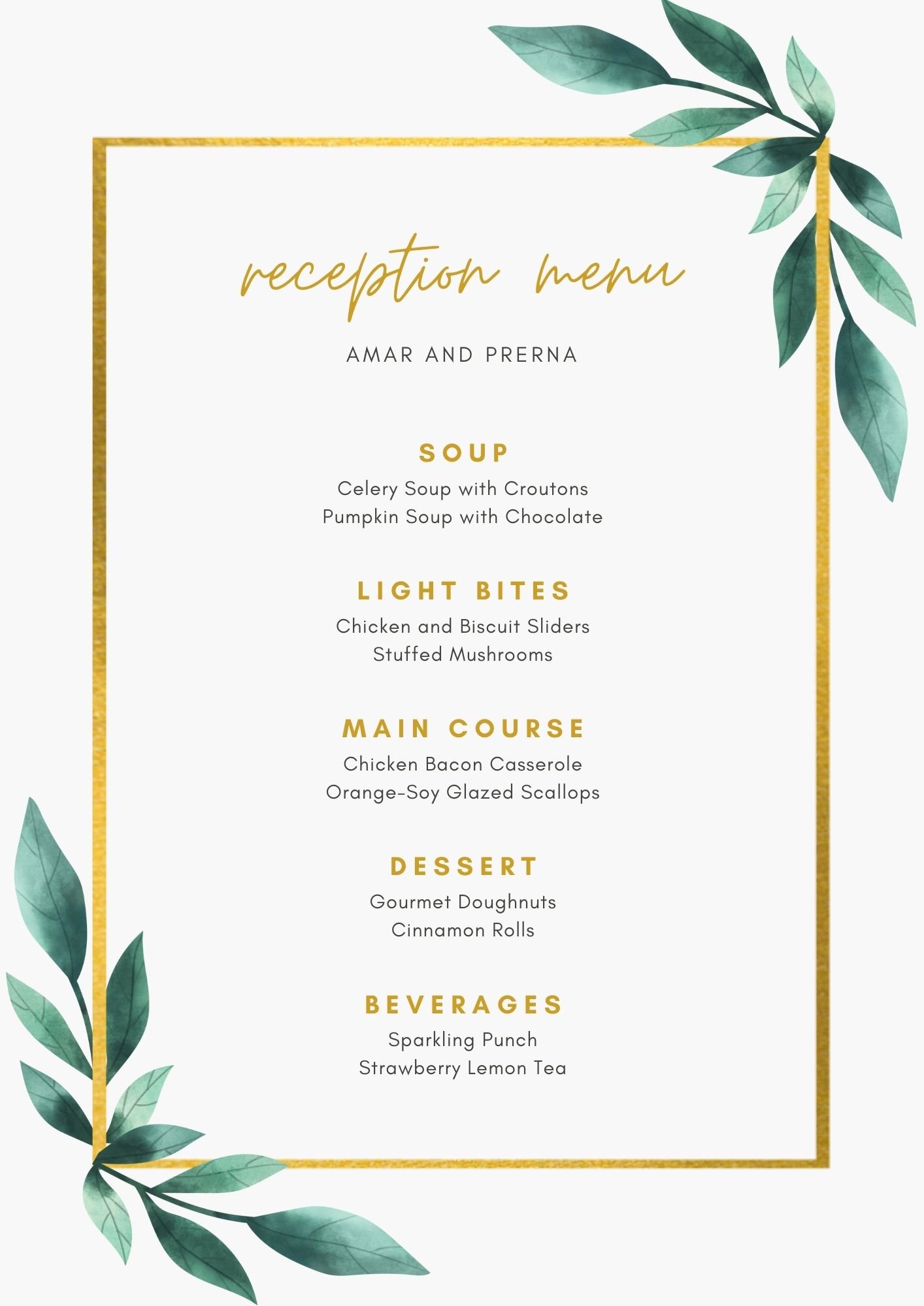 10 Best Bengali Wedding Menu Card Ideas for the Big Buffet