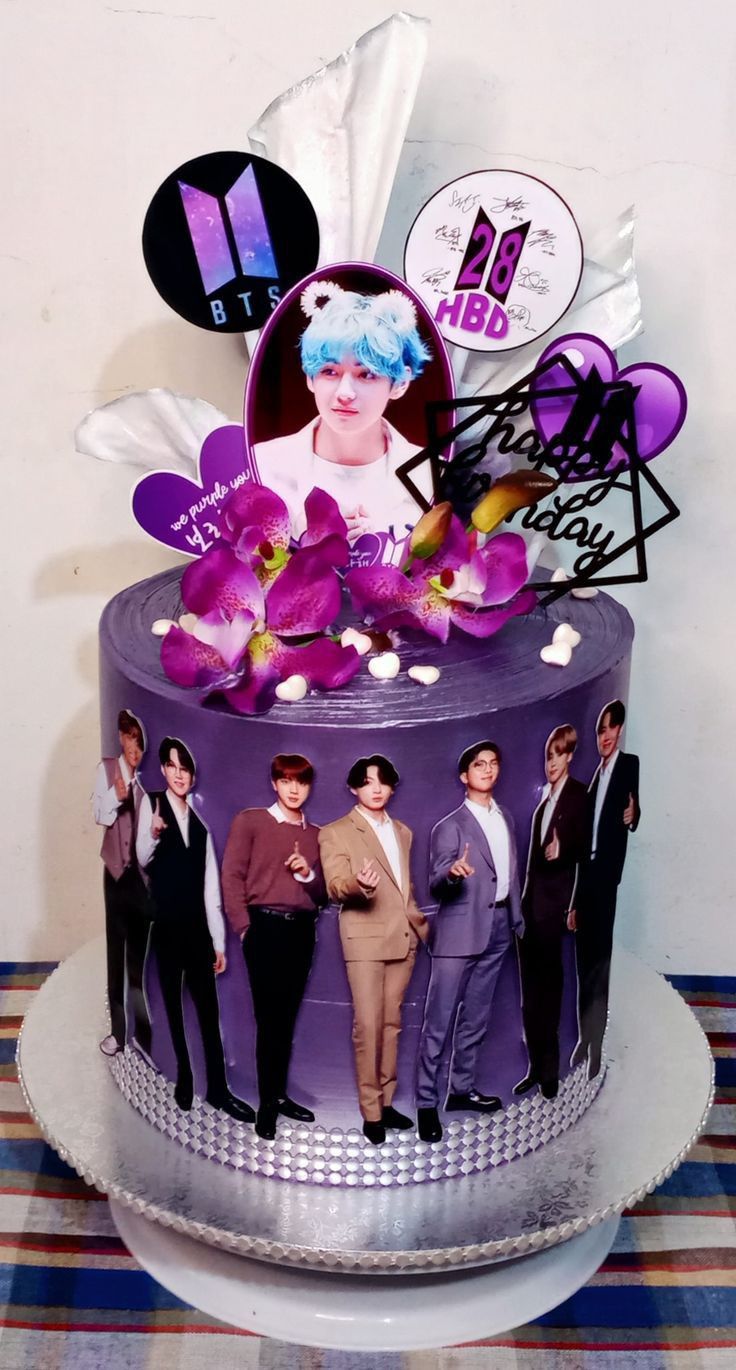 BTS Cake - 1122 – Cakes and Memories Bakeshop