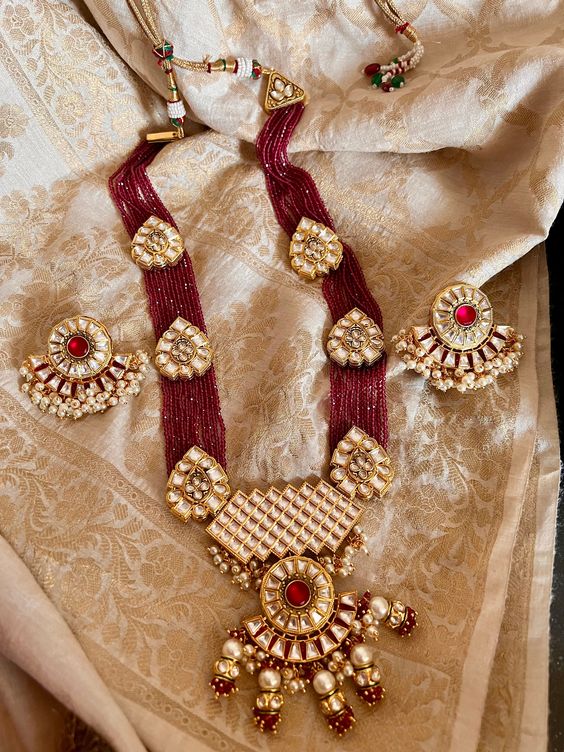 Pushpa sale pata necklace