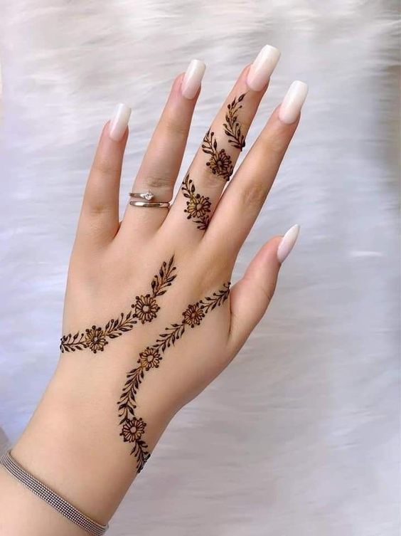 Latest Bridesmaids Mehndi Tattoo Designs of the Season