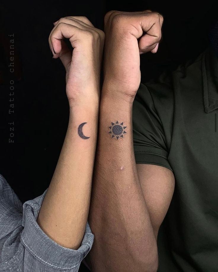 32 of the Best Couples Tattoos Youll Ever See 