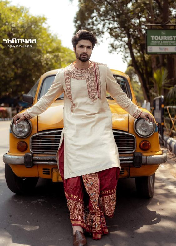 Dhoti kurta clearance bengali