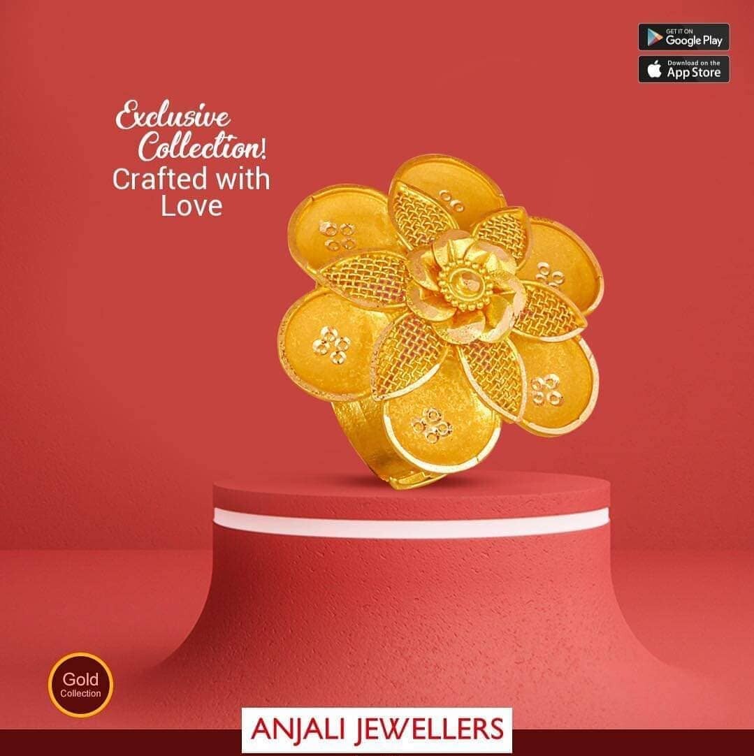 Gold ring hot sale anjali jewellers