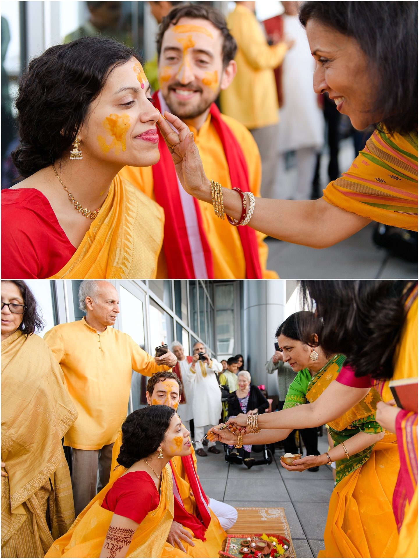 Bengali gaye holud outlet saree