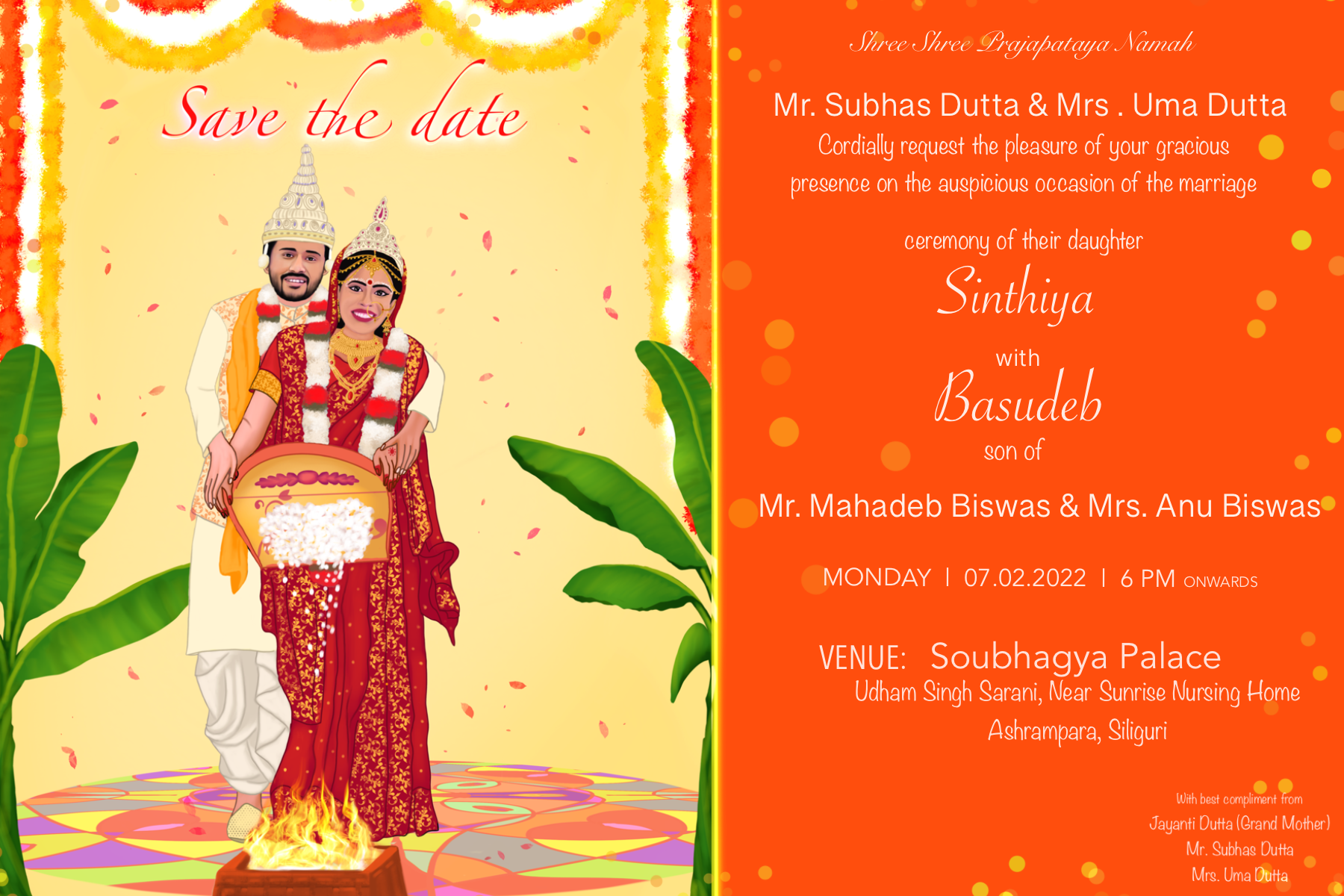 10 Latest Bengali Wedding Card Writings for a Trendy Invite