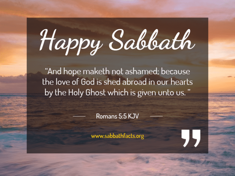 Happy Sabbath Greetings 