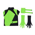 Shego Cosplay Costume Children Clothes Bodysuit Cosplay Costume Carnival Party Dress Girl Festival Stage Costume 3 - Shego Costume