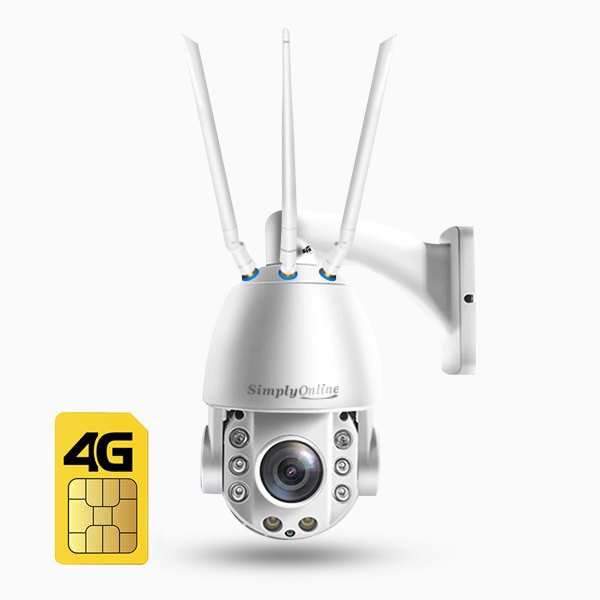 4G Dome Mini PTZ whitebg01 v01 - Simply Online Australia