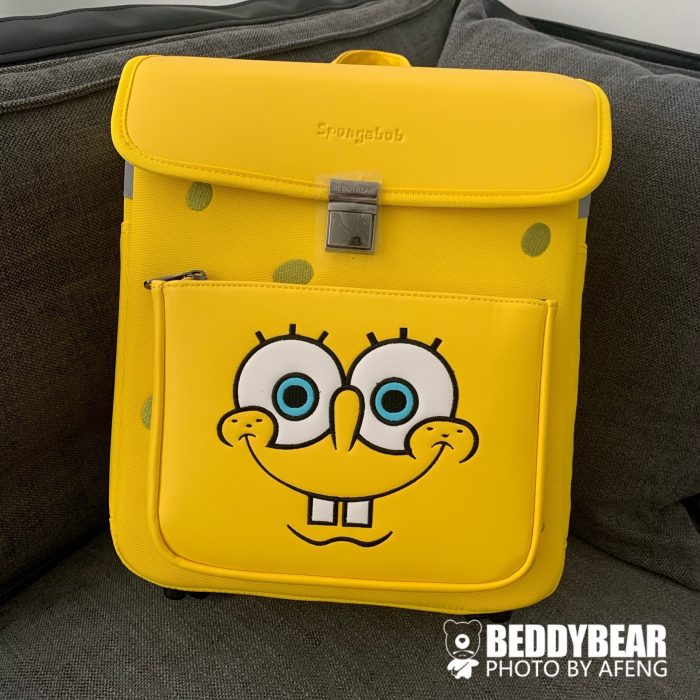 SpongeBob SquarePants Patrick StarChildren s Schoolbag Primary School Kindergarten Schoolbag Decompression Spine Protection - Spongebob Plush