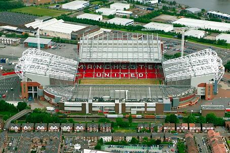 Old Trafford Ariel View