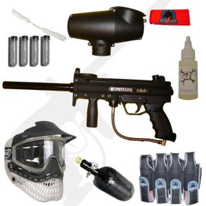 The Equipments used for Paintball