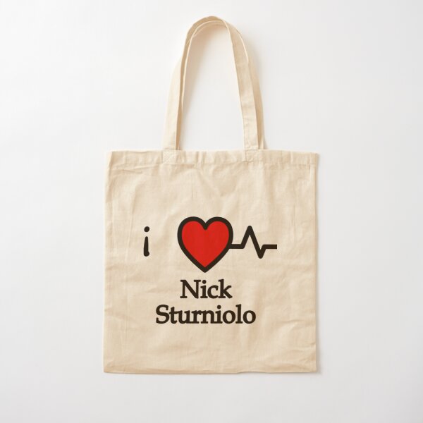 I love Nick Sturniolo Triplets    Cotton Tote Bag RB1412 product Offical sturniolo triplets Merch