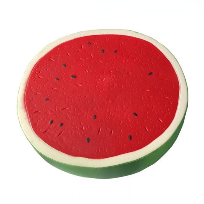 Simulation Fruits Anti stress Giant Squishy Slow Rising Watermelon Squishy Cute Squishi PU Squishy Poo Toys - Stress Ball