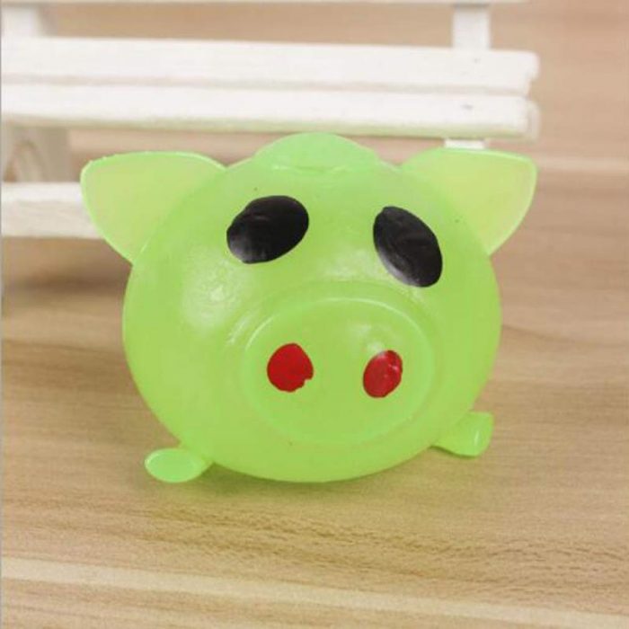 Novel and Interesting Decompression Toys Jello Pig Cute Anti Stress Splat Water Pig Ball Vent Toy 4 - Stress Ball