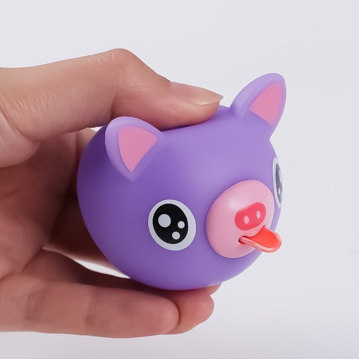 Funny Talking Animal Pinch Press Ball Tongue Out Stress Reliever Toys for Kids Adult Baby Toy 4 - Stress Ball